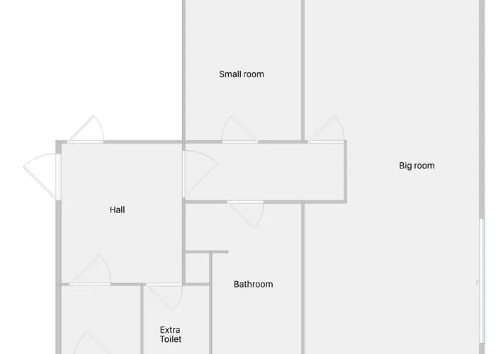 2 Rooms, Private Kitchen, Bathroom, And Garden. 招待所 3*